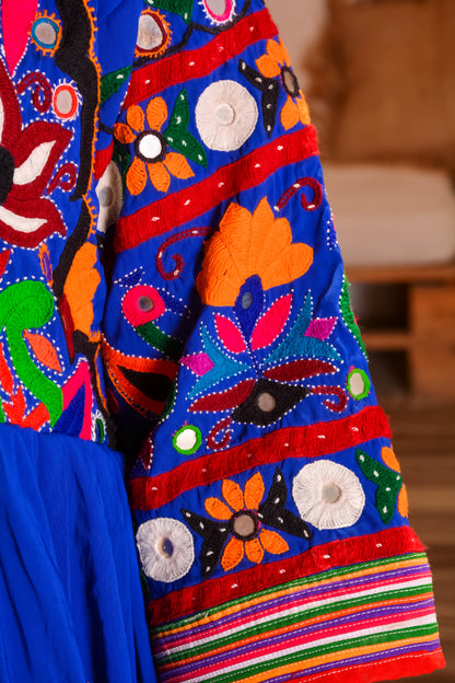 Fully Handmade Ethnic Dress Exquisite Artwork