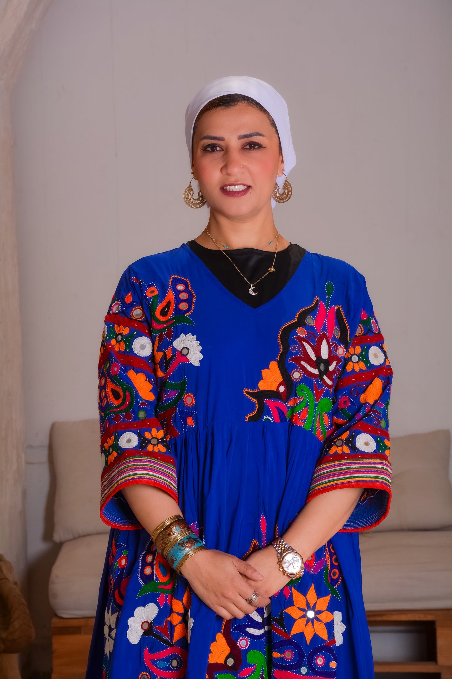 Fully Handmade Ethnic Dress Exquisite Artwork